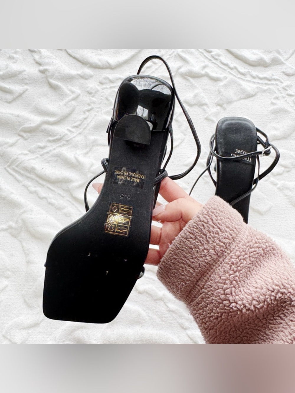 Jeffrey Campbell Fluxx Sandal Size 6.5 - Picture 8 of 8